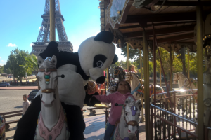 Campagne de street marketing... les pandas envahissent Paris !