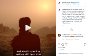 Abu Dhabi social media